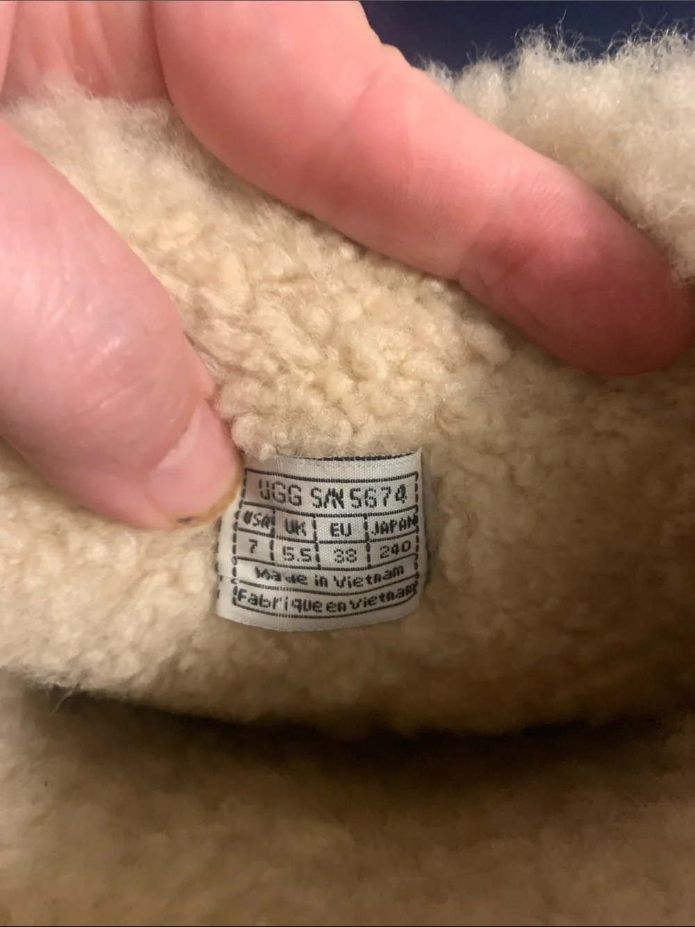 UGG soft chestnut